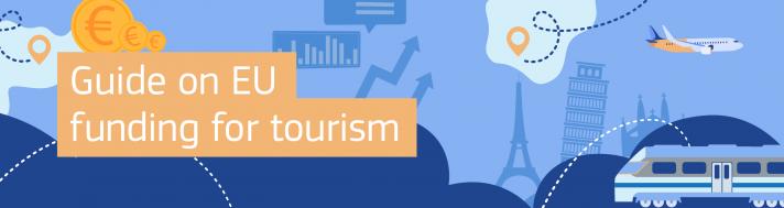 Banner for the guide on EU funding for tourism