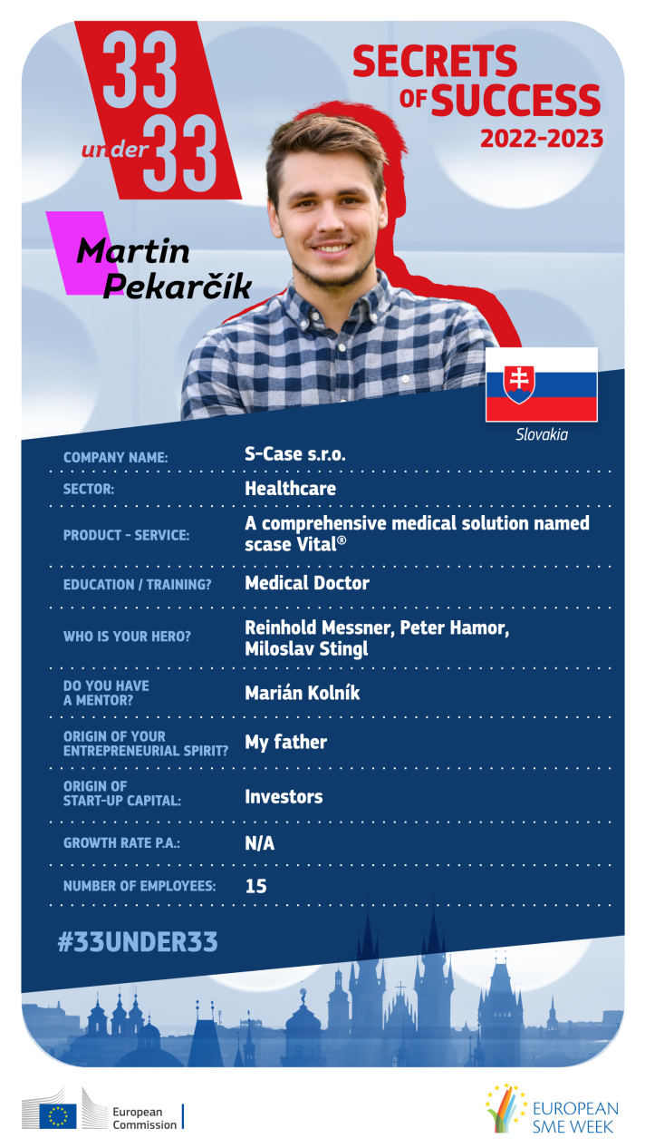 Secrets of Success Martin Pekarčík 33 under 33 trump card