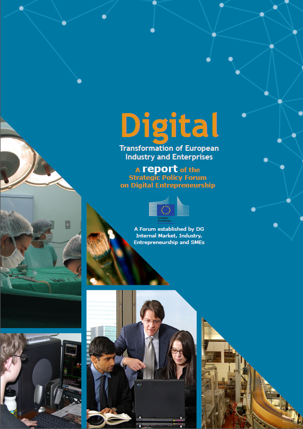 First report of the Strategic Policy Forum: Digital Transformation of European industry and enterprises