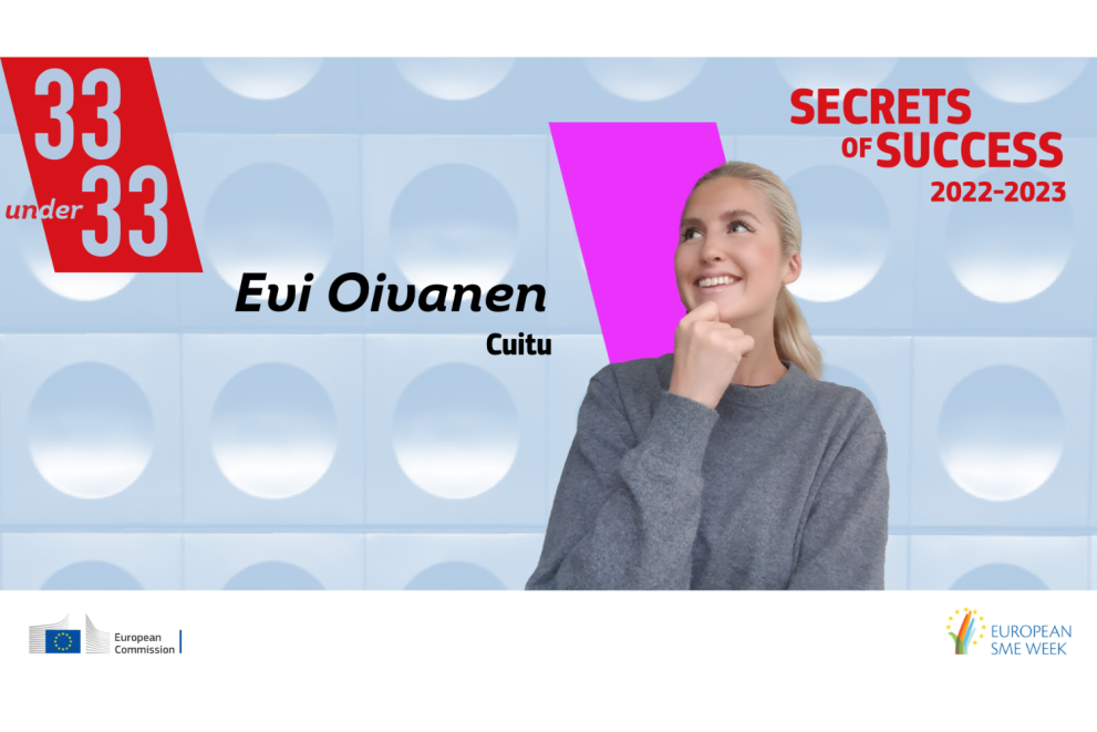 Secrets of Success Evi Oivanen 33 under 33