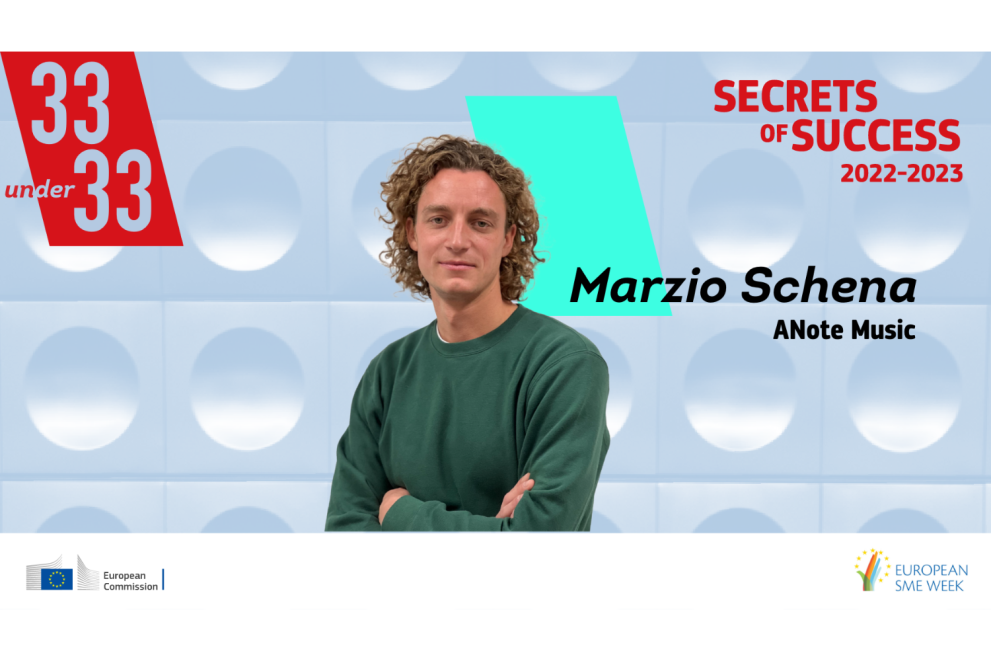 Secrets of Success Marzio Schena 33 under 33