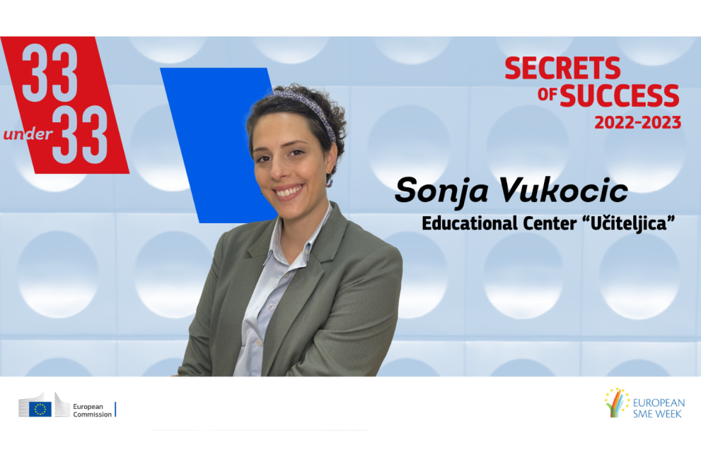 Secrets of Success Sonja Vukocic 33 under 33
