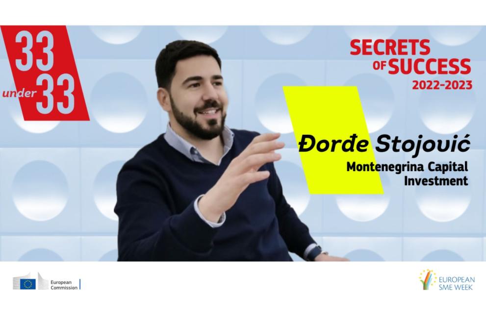 Secrets of Success Đorđe Stojović 33 under 33 