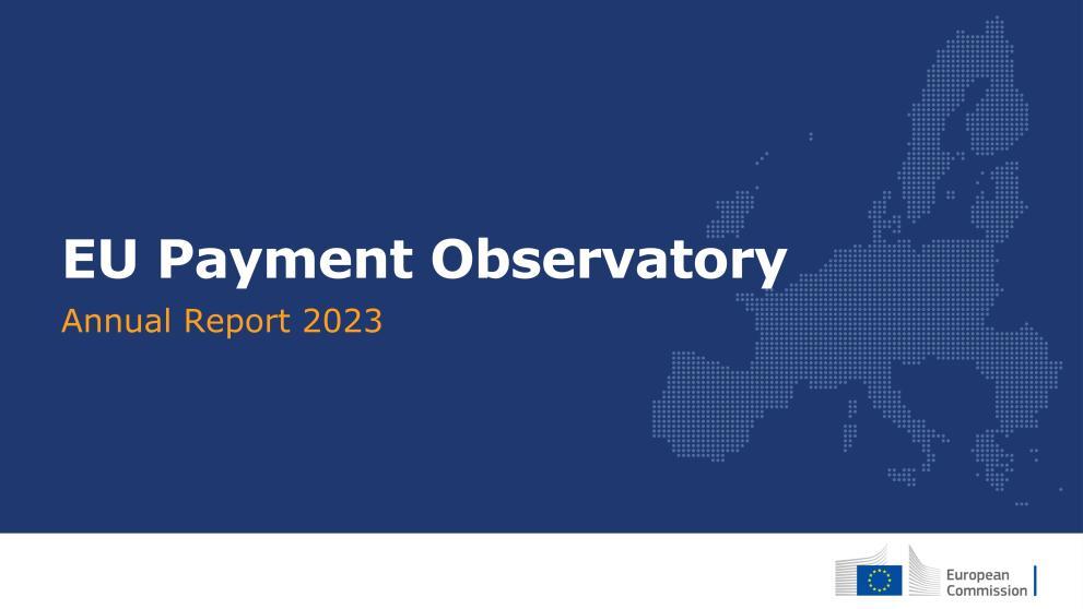 EU Payment Observatory 2023 Cover