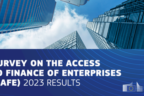 Banner for Survey on Access to finance (SAFE) Results 2023