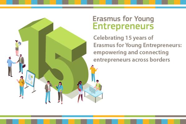 Erasmus for Young Entrepreneurs turns 15 banner